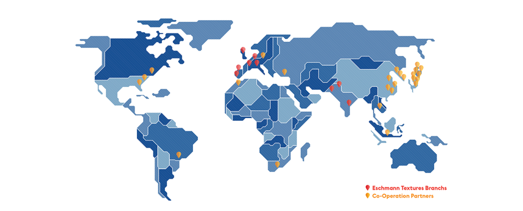 Eschmann Textures Branches and Co-Operation Partners